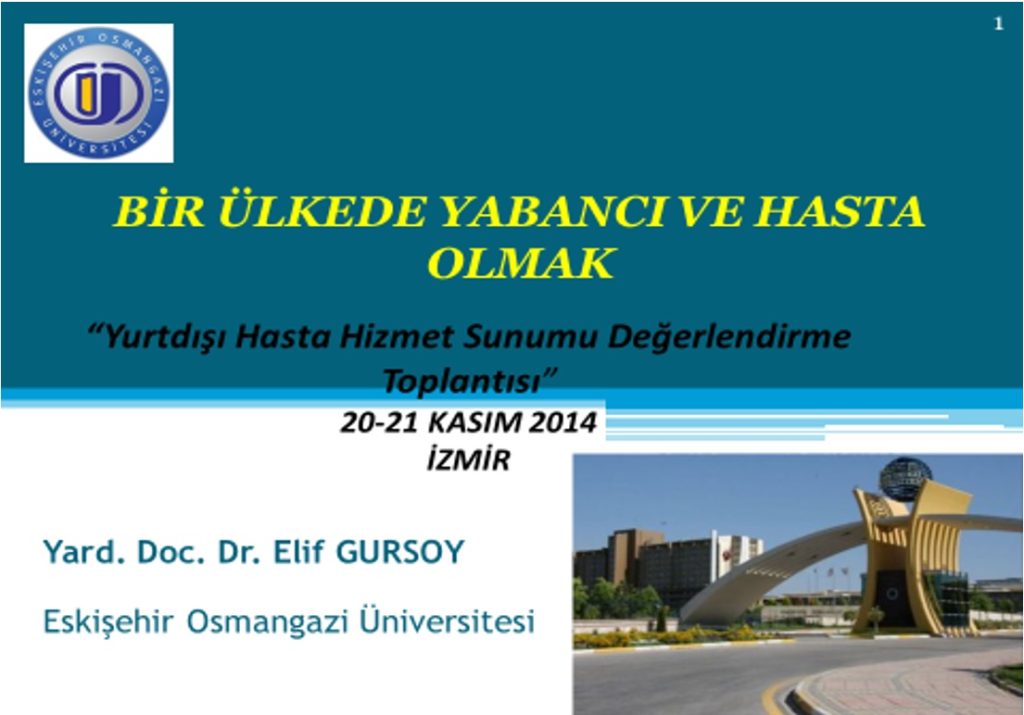 Yurtdışı Hasta Hizmet Sunumu Değerlendirme Toplantısı